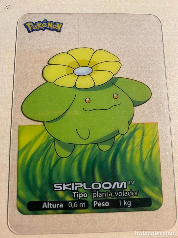 Colecionismo Cromos antigos: CROMO LAMINCARD POK&Eacute;MON N&ordm; 34 LAMINCARDS EDIBAS: SKIPLOOM