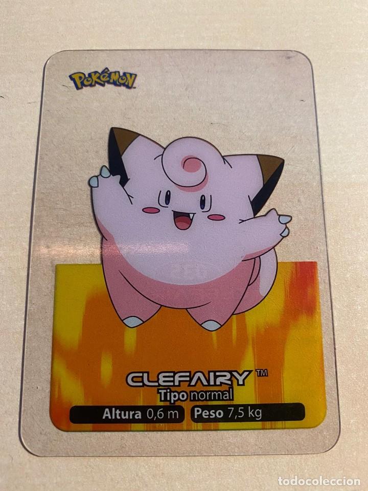 Colecionismo Cromos antigos: CROMO LAMINCARD POK&Eacute;MON N&ordm; 35 LAMINCARDS EDIBAS: CLEFAIRY