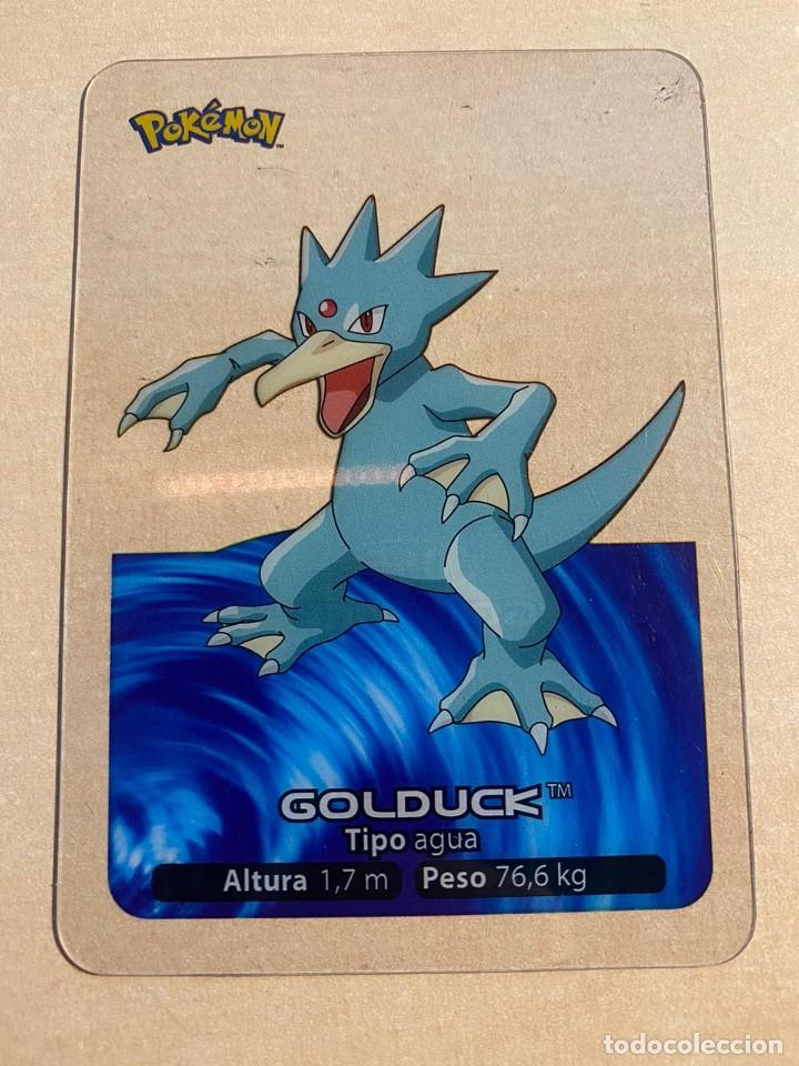 Sammeln alte Sammelbilder: CROMO LAMINCARD POK&Eacute;MON N&ordm; 55 LAMINCARDS EDIBAS: GOLDUCK
