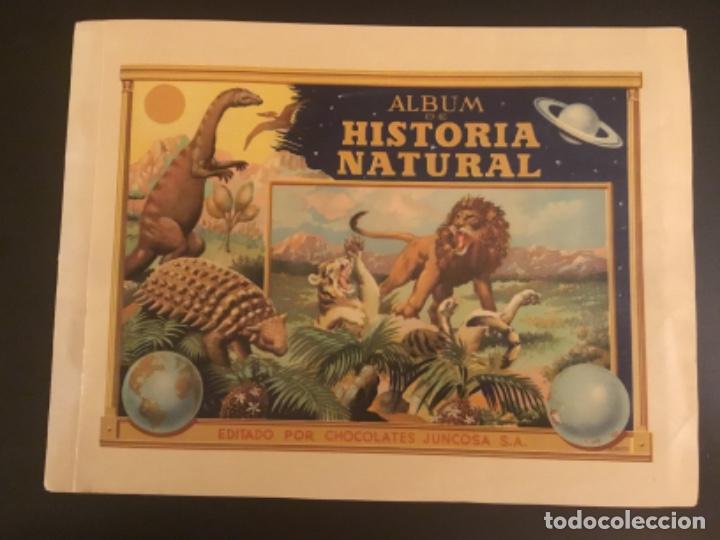 Coleccionismo Cromos antiguos: &Aacute;lbum Cromos Historia Natural Tom&oacute; 1 el cielo y la &eacute;poca Prehist&oacute;rica Juncosa editado 1956