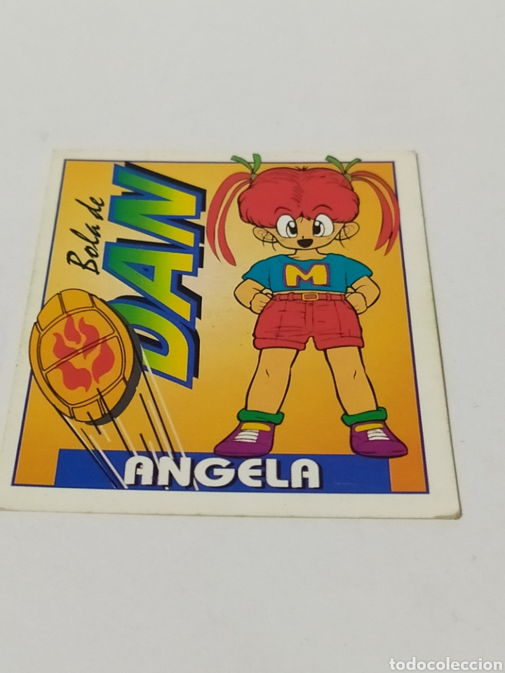 Colecionismo Cromos antigos: Card/Cromo/Estampa.Bola de Dan.1991.Ediciones Este.Angela 32