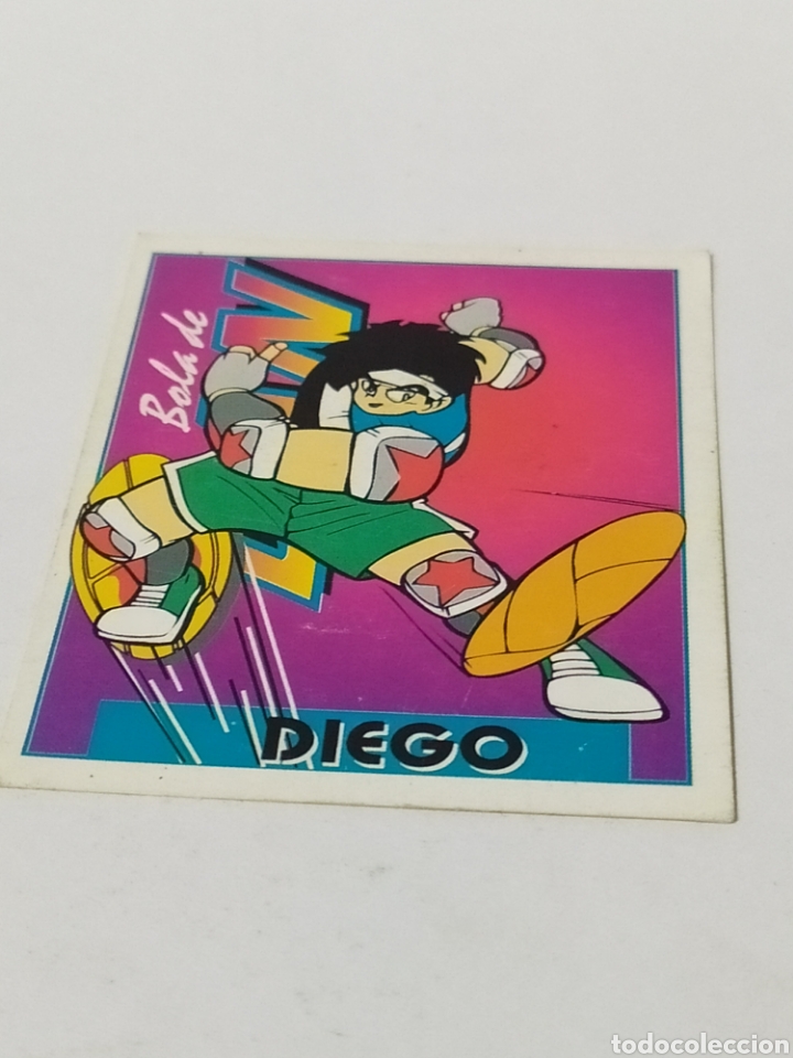 Colecionismo Cromos antigos: Card/Cromo/Estampa.Bola de Dan.1991.Ediciones Este.Diego 63.