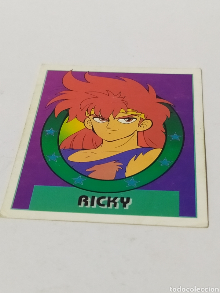 Collectable Antique Stickers: Card/Cromo/Estampa.Bola de Dan.1991.Ediciones Este.Ricky 89