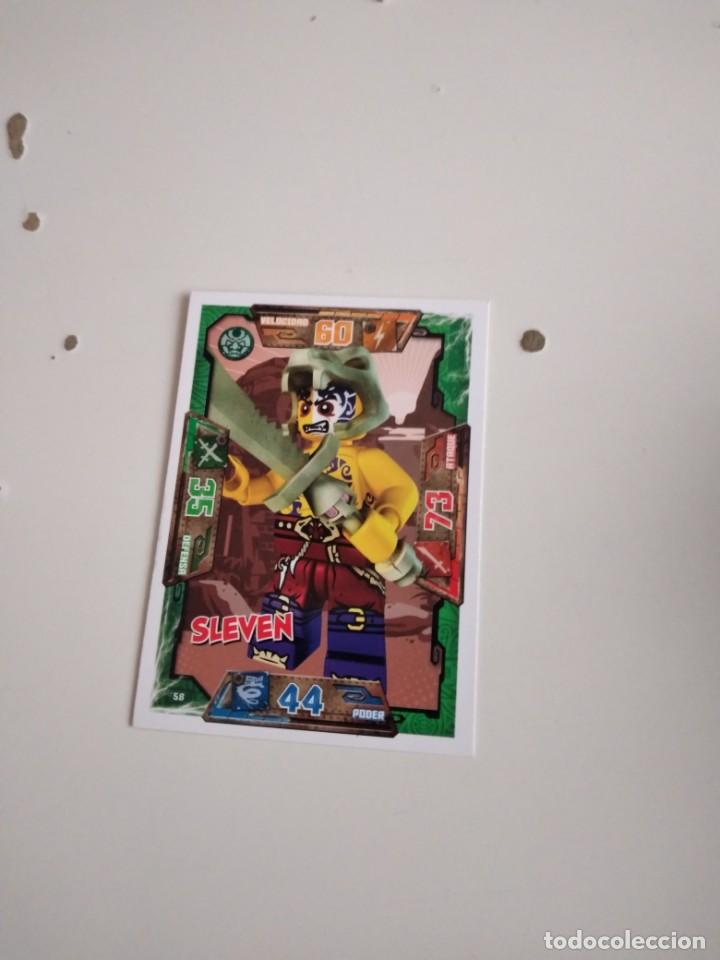 Collezionismo Figurine antiche: C-GRA CROMO NINJAGO LEGO SLEVEN