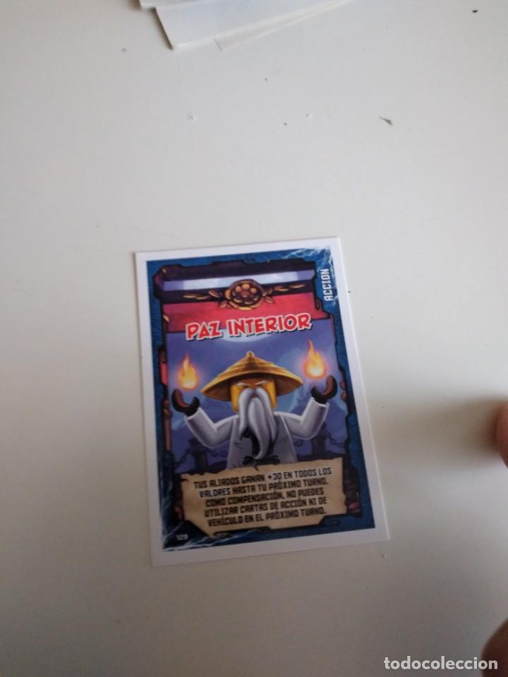 Collezionismo Figurine antiche: C-GRA CROMO LEGO NINJAGO PAZ INTERIOR