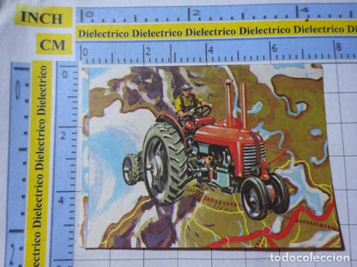 Collectionnisme Cartes &agrave; collectionner anciennes: CROMO CROMITO CHUCHER&Iacute;AS. &Aacute;LBUM BIMBO EL LIBRO DE LAS ADIVINANZAS 2. 138 TRACTOR