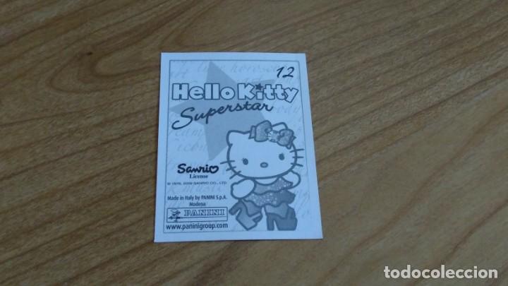 Coleccionismo cromos antiguos: Hello Kitty -- n&ordm; 12 -- Superstar -- Panini, 2009 - Foto 2