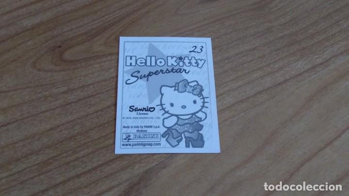 Coleccionismo cromos antiguos: Hello Kitty -- n&ordm; 23 -- Superstar -- Panini, 2009 - Foto 2