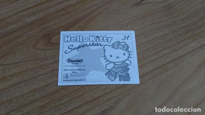 Coleccionismo cromos antiguos: Hello Kitty -- n&ordm; 31 -- Superstar -- Panini, 2009 - Foto 2