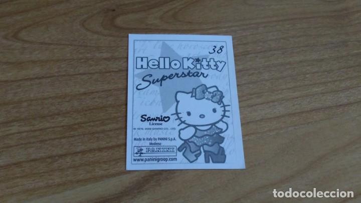 Coleccionismo cromos antiguos: Hello Kitty -- n&ordm; 38 -- Superstar -- Panini, 2009 - Foto 2