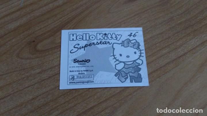 Coleccionismo cromos antiguos: Hello Kitty -- n&ordm; 46 -- Superstar -- Panini, 2009 - Foto 2