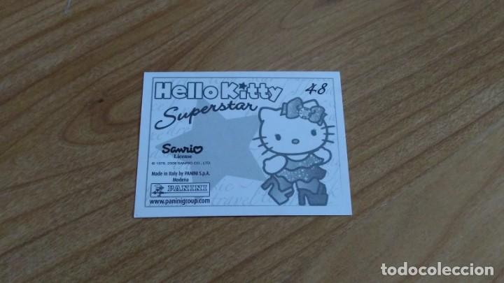 Coleccionismo cromos antiguos: Hello Kitty -- n&ordm; 48 -- Superstar -- Panini, 2009 - Foto 2