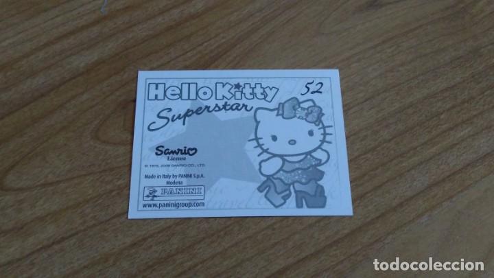 Coleccionismo cromos antiguos: Hello Kitty -- n&ordm; 52 -- Superstar -- Panini, 2009 - Foto 2