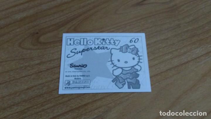 Coleccionismo cromos antiguos: Hello Kitty -- n&ordm; 60 -- Superstar -- Panini, 2009 - Foto 2