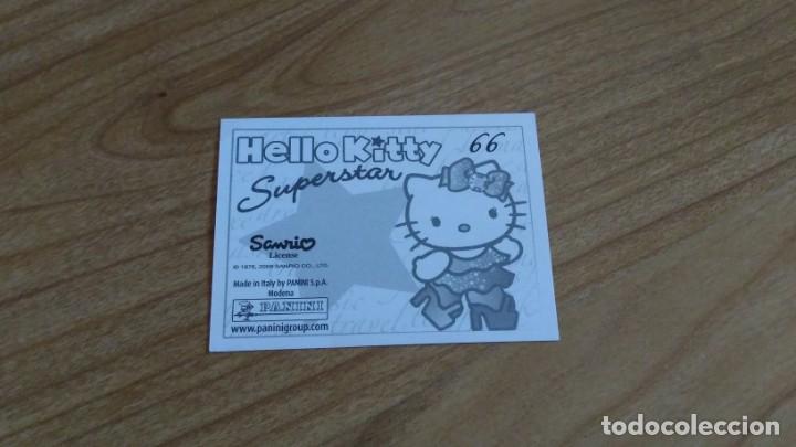 Coleccionismo cromos antiguos: Hello Kitty -- n&ordm; 66 -- Superstar -- Panini, 2009 - Foto 2
