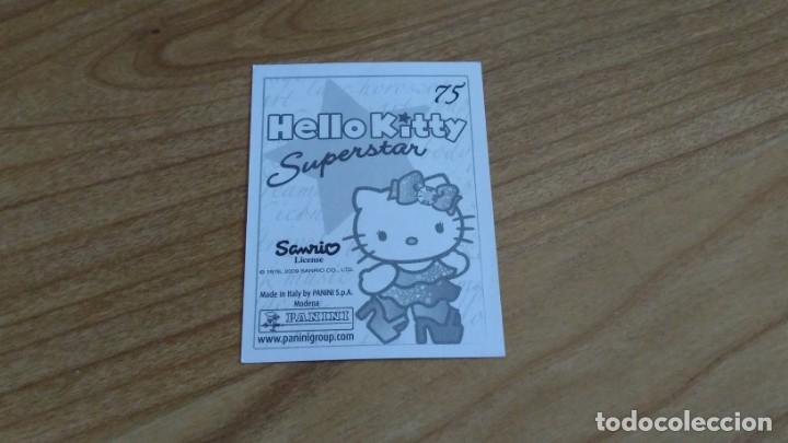 Coleccionismo cromos antiguos: Hello Kitty -- n&ordm; 75 -- Superstar -- Panini, 2009 - Foto 2