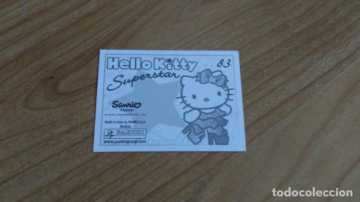 Coleccionismo cromos antiguos: Hello Kitty -- n&ordm; 83 -- Superstar -- Panini, 2009 - Foto 2