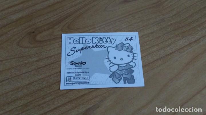 Coleccionismo cromos antiguos: Hello Kitty -- n&ordm; 84 -- Superstar -- Panini, 2009 - Foto 2