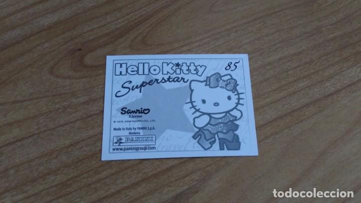 Coleccionismo cromos antiguos: Hello Kitty -- n&ordm; 85 -- Superstar -- Panini, 2009 - Foto 2