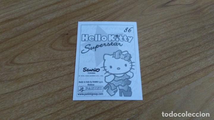 Coleccionismo cromos antiguos: Hello Kitty -- n&ordm; 86 -- Superstar -- Panini, 2009 - Foto 2