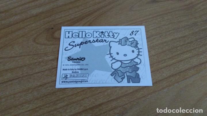Coleccionismo cromos antiguos: Hello Kitty -- n&ordm; 87 -- Superstar -- Panini, 2009 - Foto 2