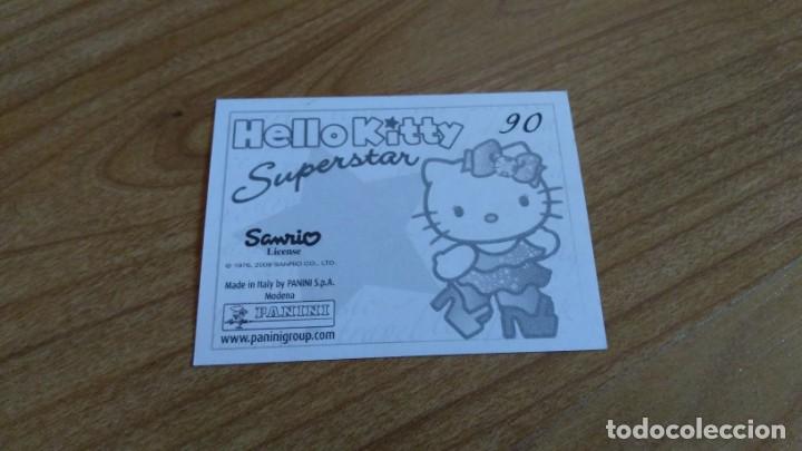 Coleccionismo cromos antiguos: Hello Kitty -- n&ordm; 90 -- Superstar -- Panini, 2009 - Foto 2