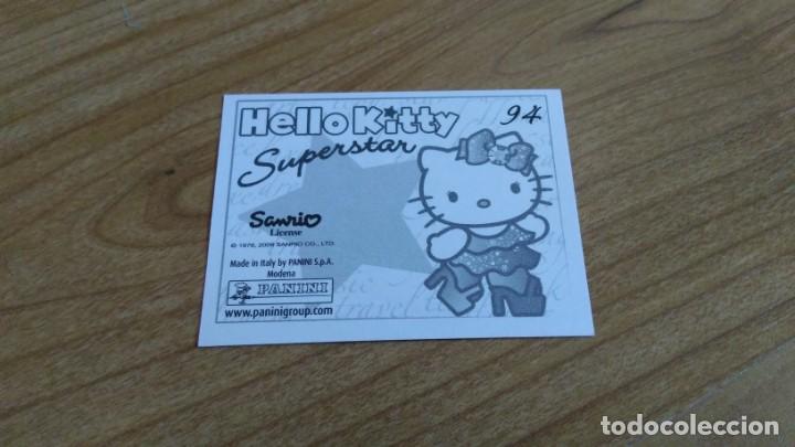 Coleccionismo cromos antiguos: Hello Kitty -- n&ordm; 94 -- Superstar -- Panini, 2009 - Foto 2