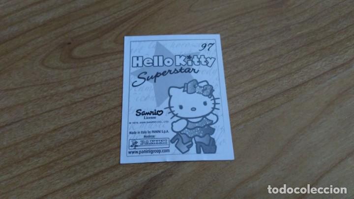 Coleccionismo cromos antiguos: Hello Kitty -- n&ordm; 97 -- Superstar -- Panini, 2009 - Foto 2