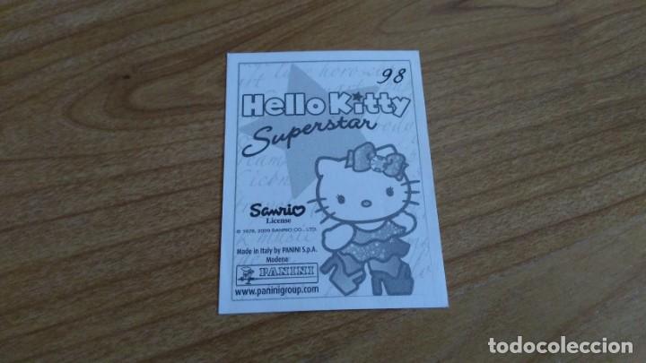 Coleccionismo cromos antiguos: Hello Kitty -- n&ordm; 98 -- Superstar -- Panini, 2009 - Foto 2