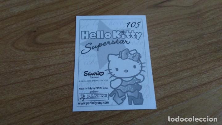 Coleccionismo cromos antiguos: Hello Kitty -- n&ordm; 105 -- Superstar -- Panini, 2009 - Foto 2