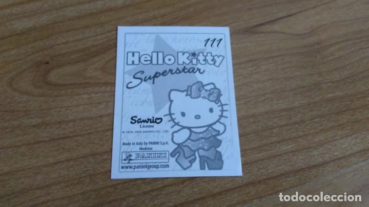 Coleccionismo cromos antiguos: Hello Kitty -- n&ordm; 111 -- Superstar -- Panini, 2009 - Foto 2