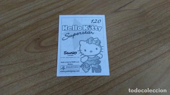 Coleccionismo cromos antiguos: Hello Kitty -- n&ordm; 120 -- Superstar -- Panini, 2009 - Foto 2