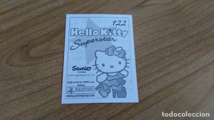 Coleccionismo cromos antiguos: Hello Kitty -- n&ordm; 122 -- Superstar -- Panini, 2009 - Foto 2