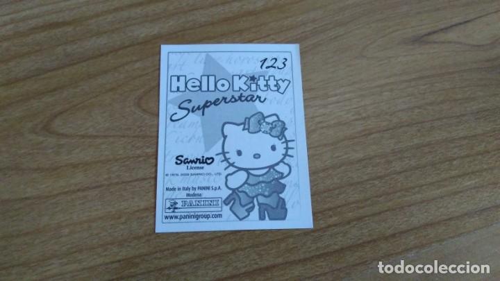 Coleccionismo cromos antiguos: Hello Kitty -- n&ordm; 123 -- Superstar -- Panini, 2009 - Foto 2