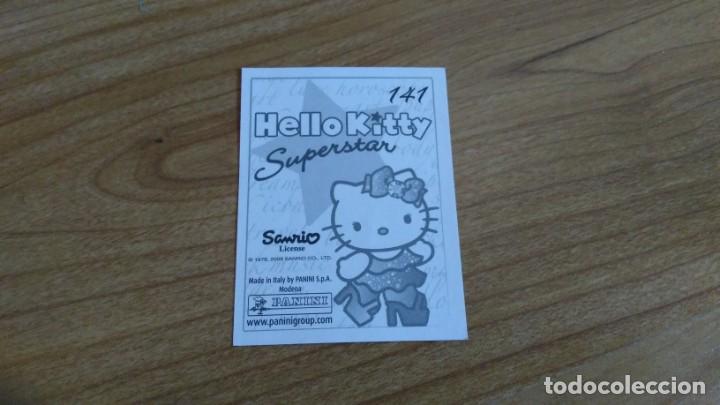 Coleccionismo cromos antiguos: Hello Kitty -- n&ordm; 141 -- Superstar -- Panini, 2009 - Foto 2