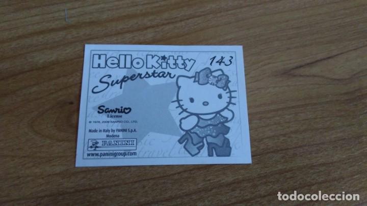 Coleccionismo cromos antiguos: Hello Kitty -- n&ordm; 143 -- Superstar -- Panini, 2009 - Foto 2