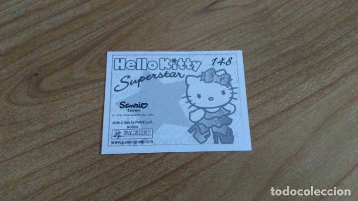 Coleccionismo cromos antiguos: Hello Kitty -- n&ordm; 148 -- Superstar -- Panini, 2009 - Foto 2