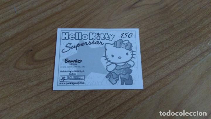 Coleccionismo cromos antiguos: Hello Kitty -- n&ordm; 150 -- Superstar -- Panini, 2009 - Foto 2