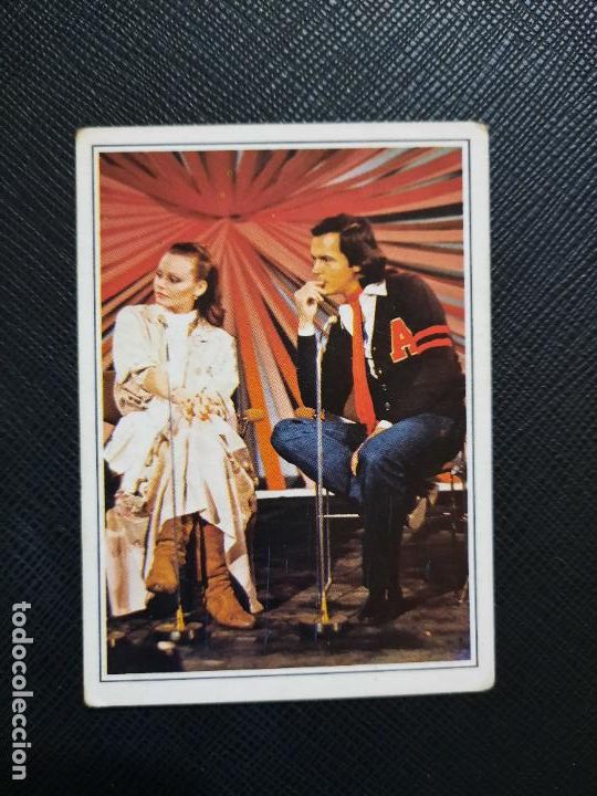 Collectionnisme Cartes &agrave; collectionner anciennes: ROCIO Y JUNIOR ESTE TELE POP PAREJAS FAMOSAS CROMO - SIN PEGAR - 188