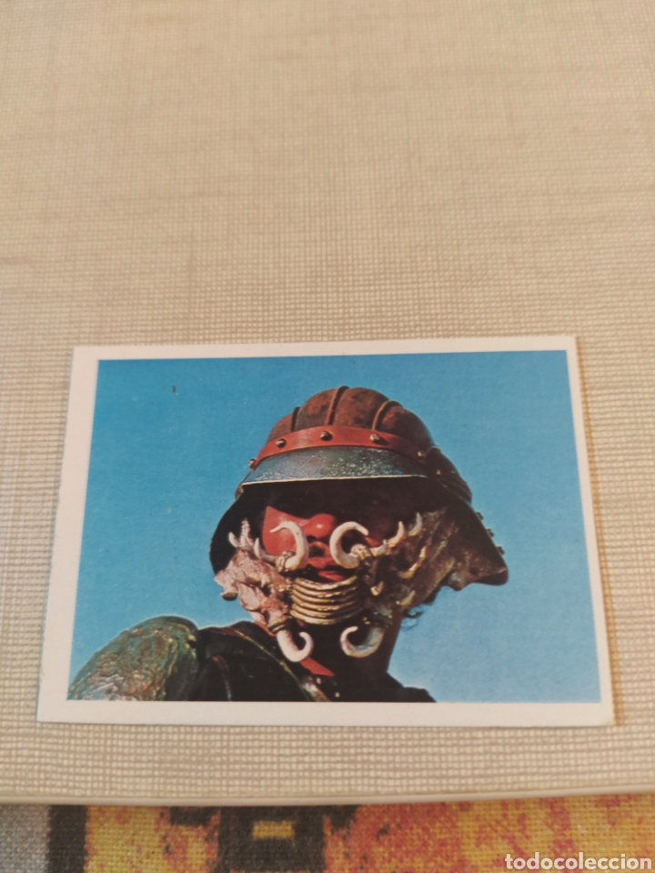 Coleccionismo cromos antiguos: Cromo star wars &rdquo;El retorno del Jedi&rdquo;N&uacute;mero 83 Pacosa Dos a&ntilde;os 80