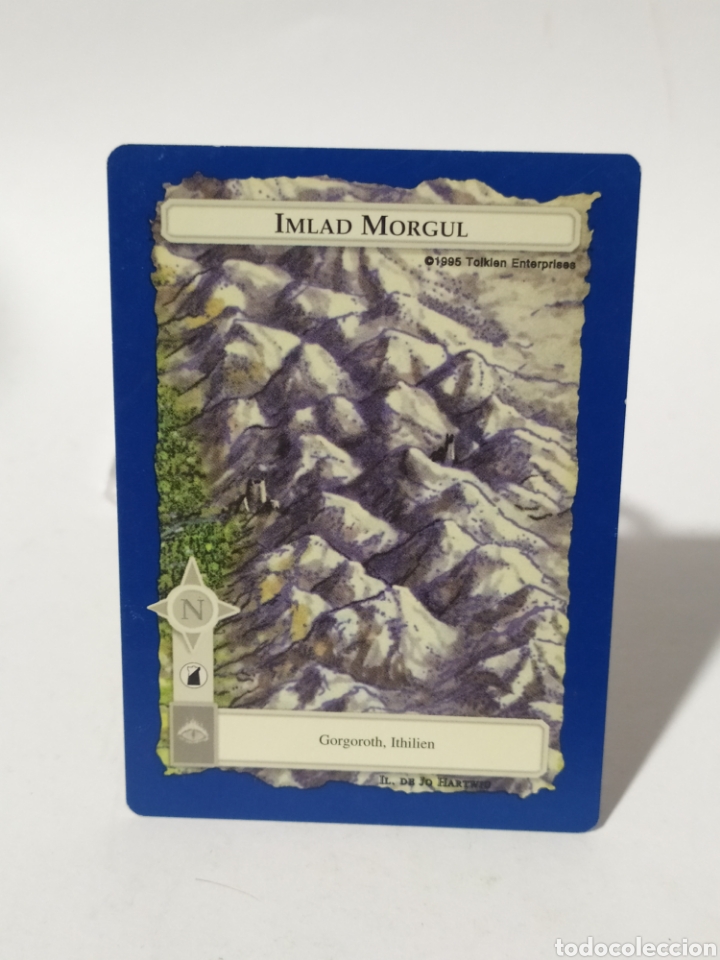 Collezionismo Figurine antiche: Card/Cromo El se&ntilde;or de los anillos.SATM.1995.Borde azul. Imlad morgul.