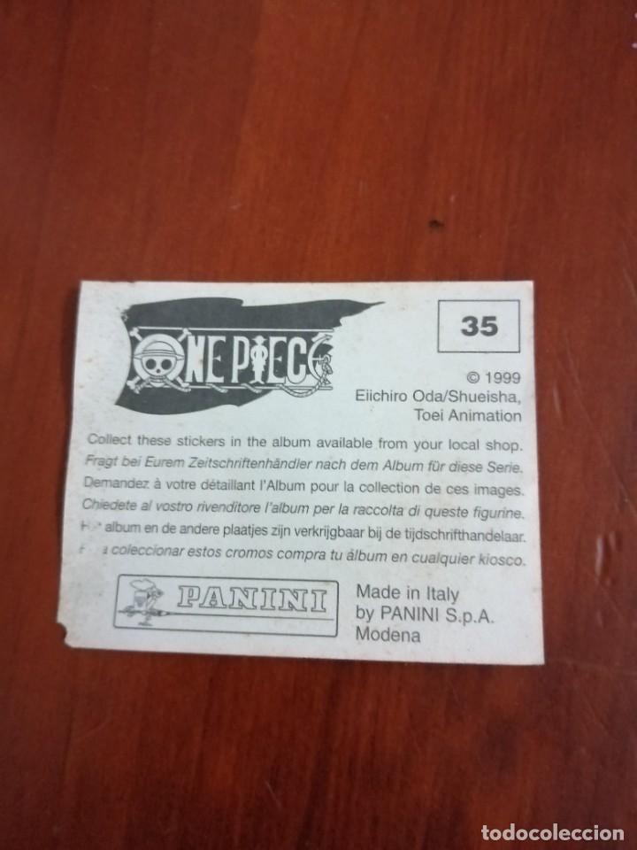 Coleccionismo cromos antiguos: cromo ONE PIECE 1999 panini - Foto 2