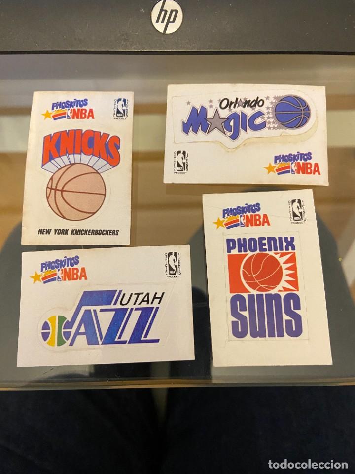 Coleccionismo cromos antiguos: PHOSKITOS NBA LOTE DE E4 CROMOS NUEVOS CASA - Foto 1