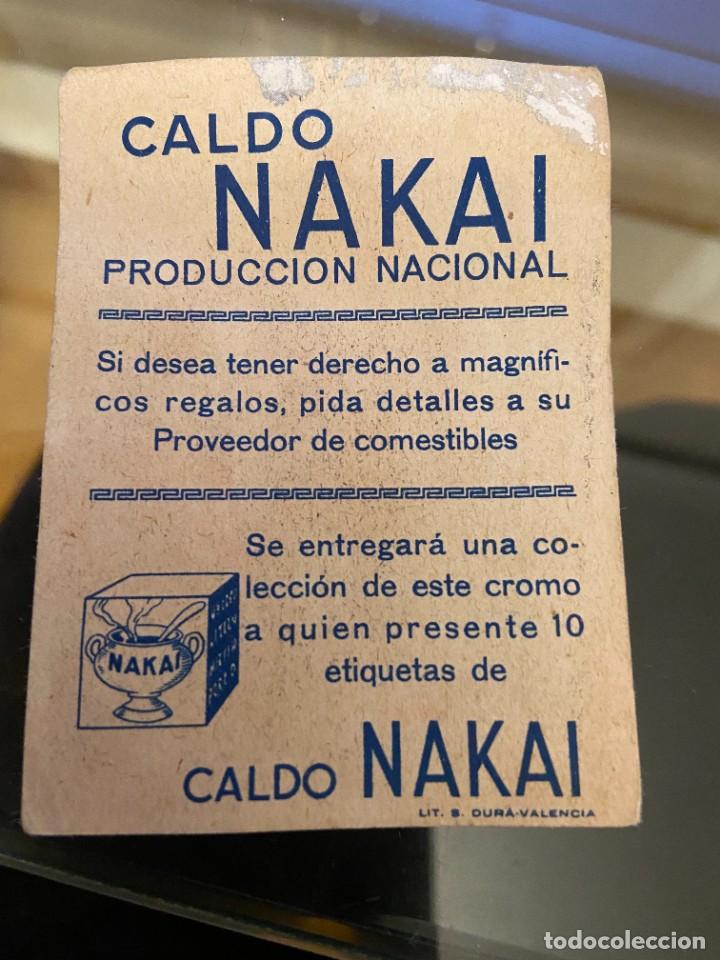 Coleccionismo cromos antiguos: CALDO NAKAI CROMO GORILA - Foto 2