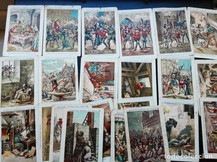 Coleccionismo Cromos antiguos: NUESTRA SE&Ntilde;ORA DE PAR&Iacute;S, LOTE DE 22 CROMOS DE 30 , CHOCOLATES BOIX, TAMBI&Eacute;N SUELTOS A 1,50