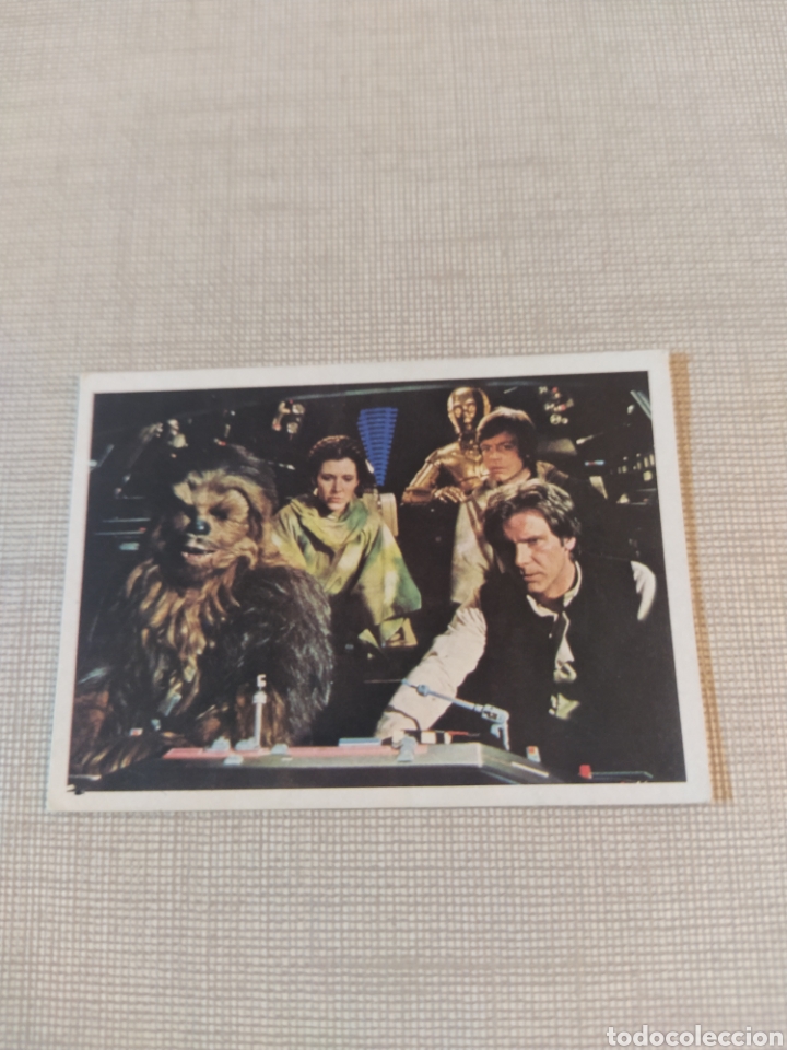 Coleccionismo Cromos antiguos: Cromo star wars &rdquo;El retorno del Jedi&rdquo; N&uacute;mero 114