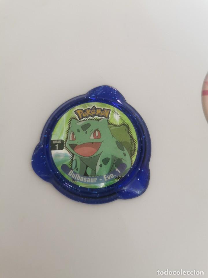 Coleccionismo cromos antiguos: Tazo n&deg;1 krasks Pok&eacute;mon panini - Foto 1