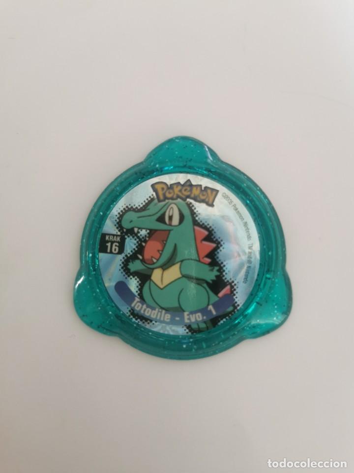 Coleccionismo cromos antiguos: Tazo n&deg;16 krasks Pok&eacute;mon panini - Foto 1