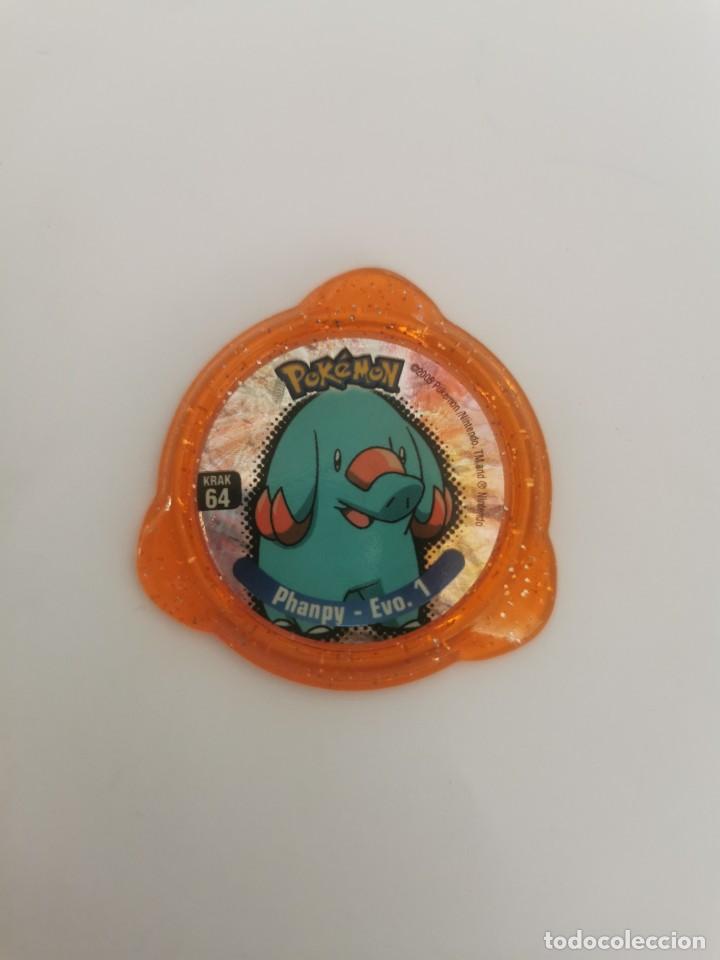 Coleccionismo cromos antiguos: Tazo n&deg;64 krasks Pok&eacute;mon panini - Foto 1