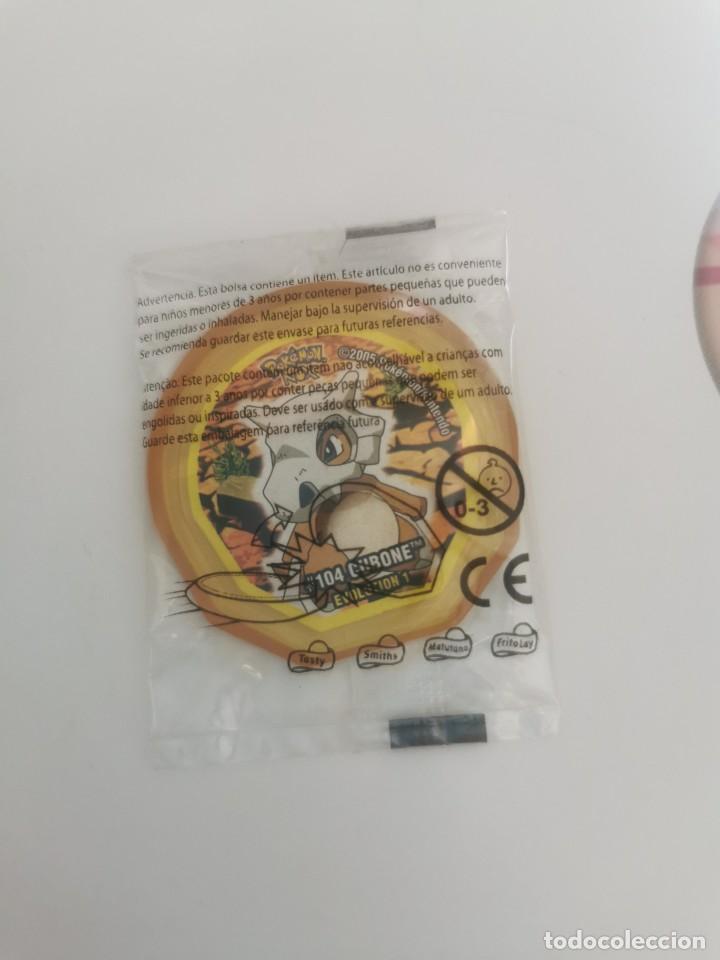 Coleccionismo cromos antiguos: Tazo matutano Pok&eacute;mon box n&deg;104 evolution 1 - Foto 1
